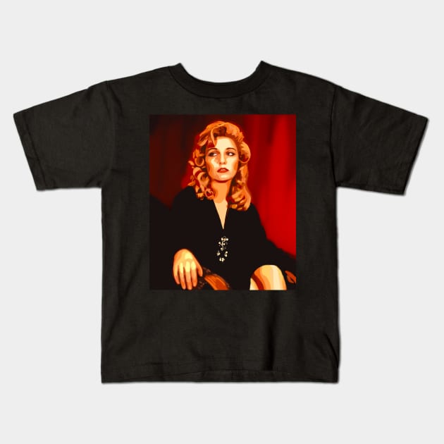 Laura Palmer Red Room Kids T-Shirt by fionatgray